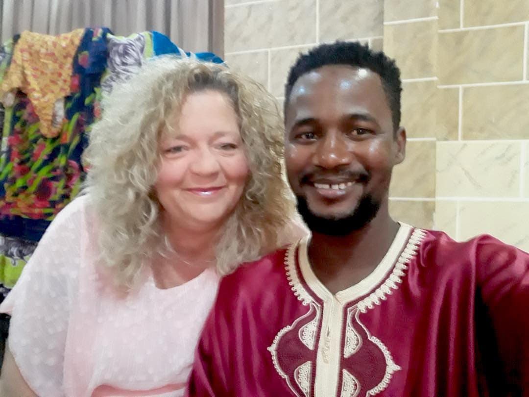 Lisa Hamme and Usman 'SojaBoy' Umar