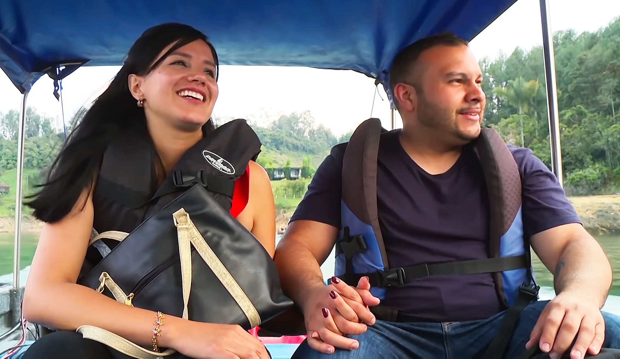 Ricky Reyes and Ximena Parra